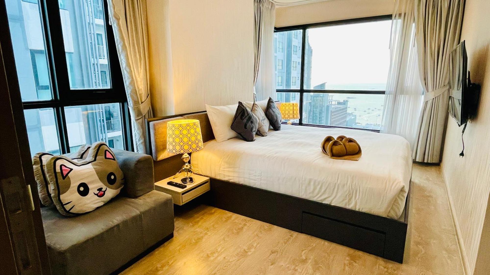 The Base Condo 2 Bed 2 Bath By Pupu Pattaya Exterior photo